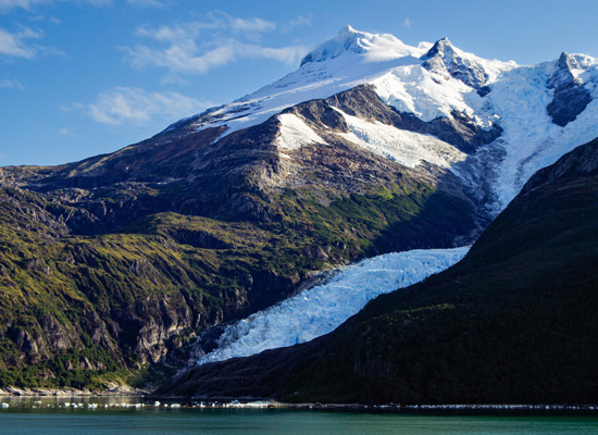 L’Avenue des Glaciers canal de Beagle