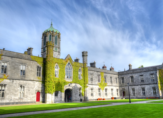 Le Quad de l’université de Galway Irlande